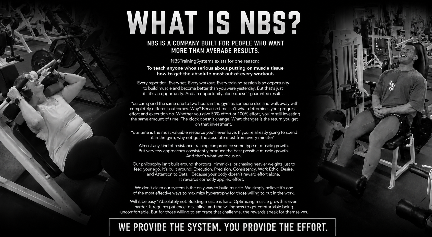 Nbs Programs NBS Training Systems